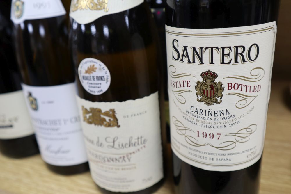 Fifteen bottles of assorted wines including two Chateau Lynch-Moasses, 2006
